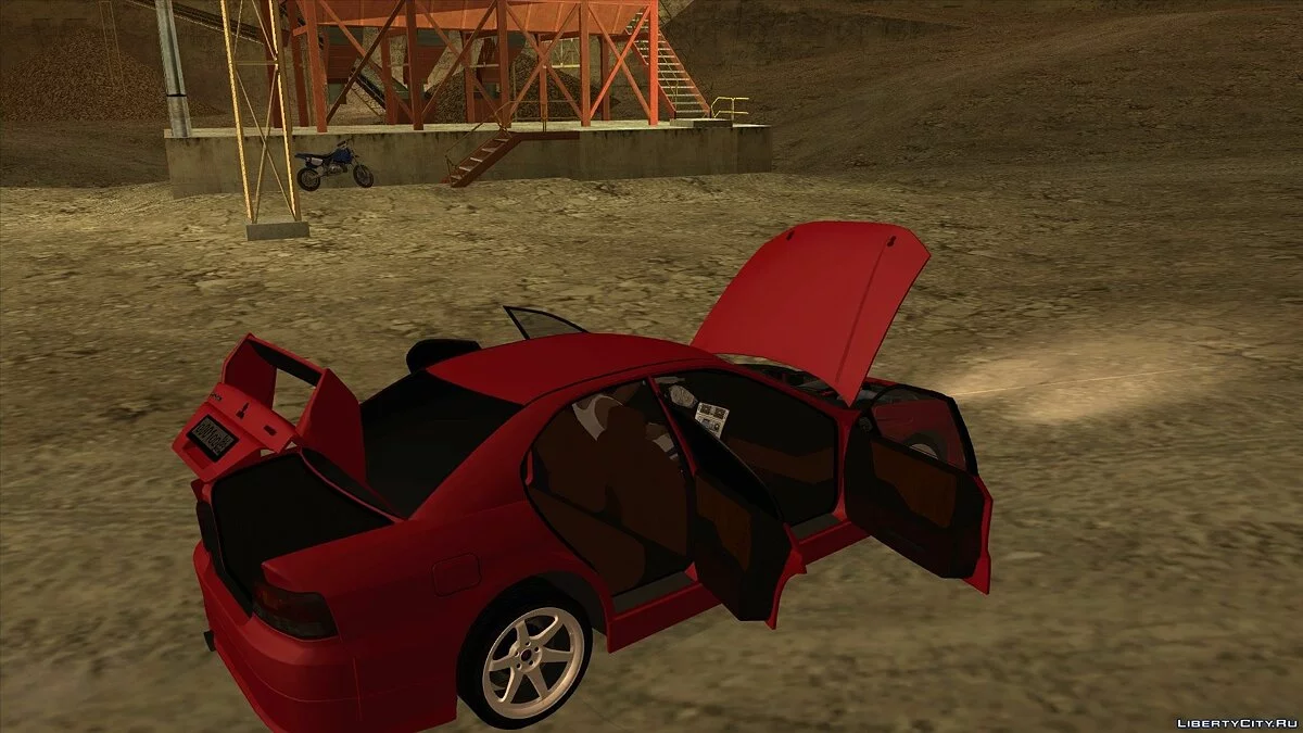Mitsunishi Galant (2JZ-GTE) Sin tintado / GTA San Andreas