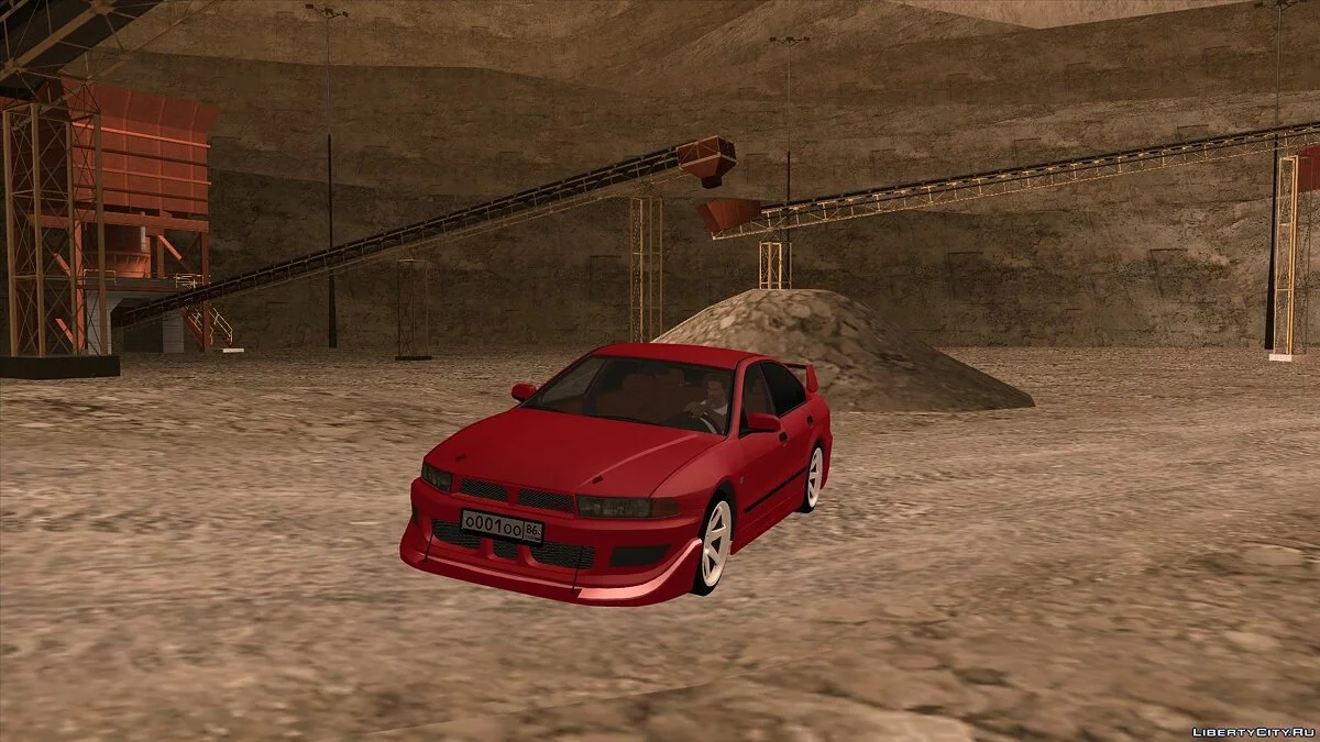 Mitsunishi Galant (2JZ-GTE) Sin tintado / GTA San Andreas