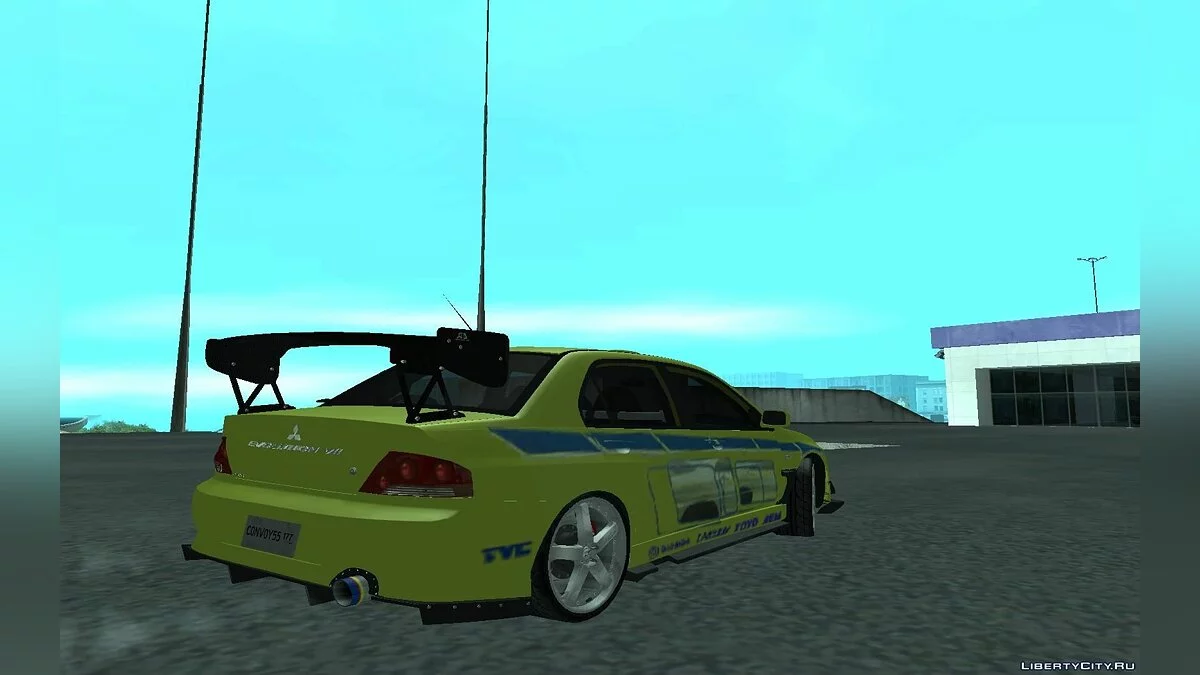 Mitsubishi Lancer Evolution VII Tunable / GTA San Andreas