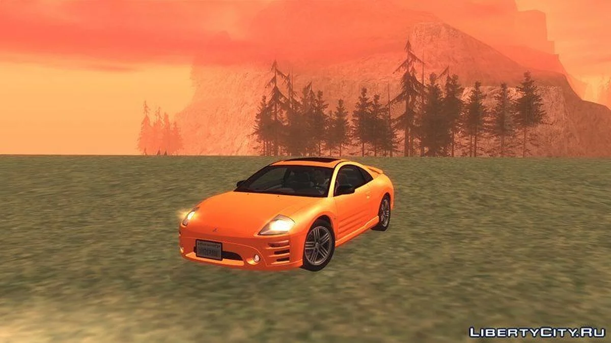 2003 Mitsubishi Eclipse GTS Mk.III IVF + HQLM [Тюнінгований] / GTA San Andreas