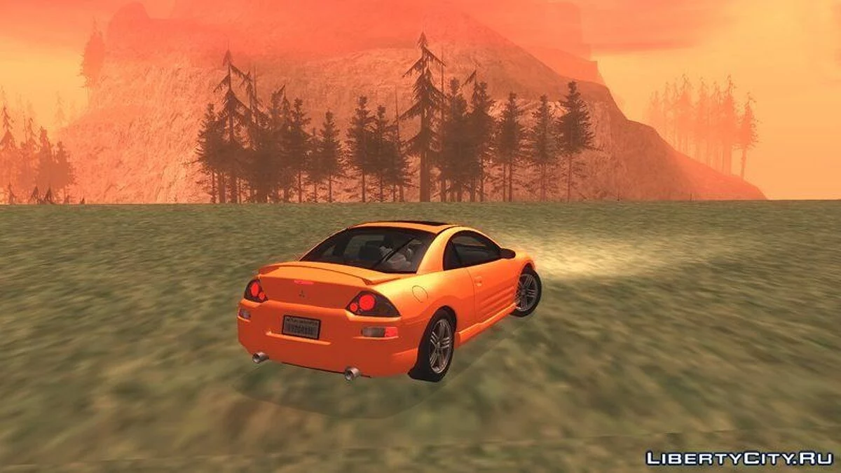 2003 Mitsubishi Eclipse GTS Mk.III IVF + HQLM [Тюнінгований] / GTA San Andreas