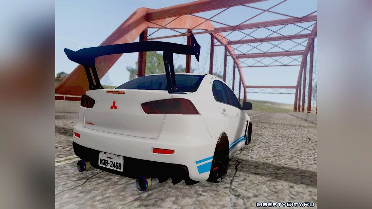 Mitsubishi Lancer EvoStreet PRO / GTA San Andreas
