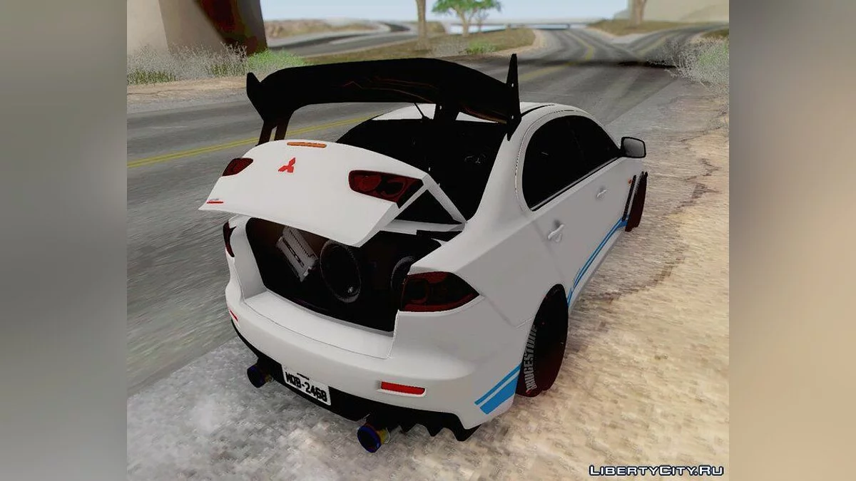 Mitsubishi Lancer EvoStreet PRO / GTA San Andreas