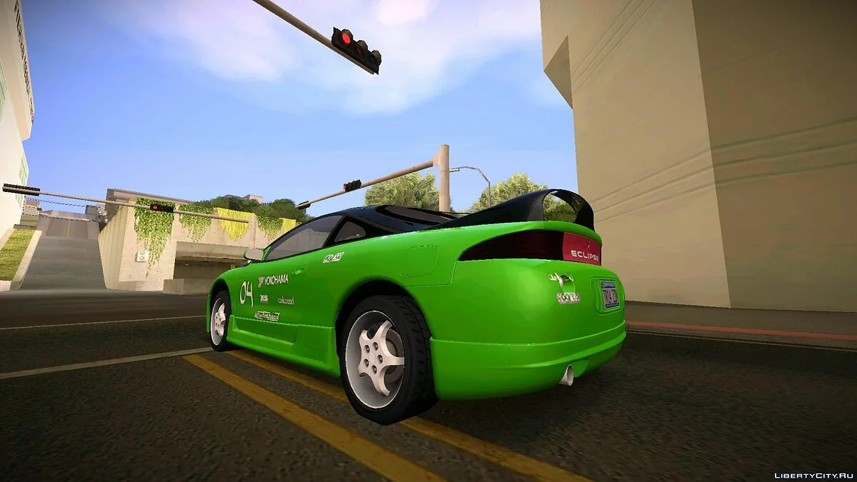 Mitsubishi Eclipse GSX Personnalisable / GTA San Andreas