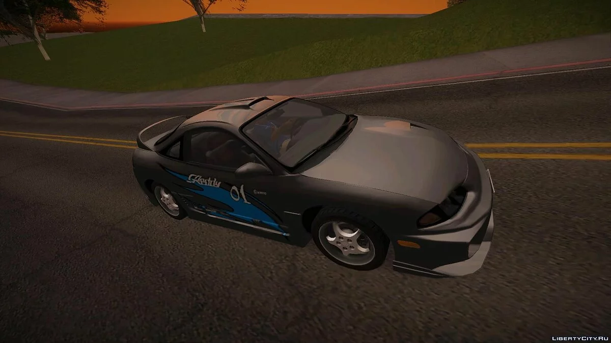 Mitsubishi Eclipse GSX Personnalisable / GTA San Andreas