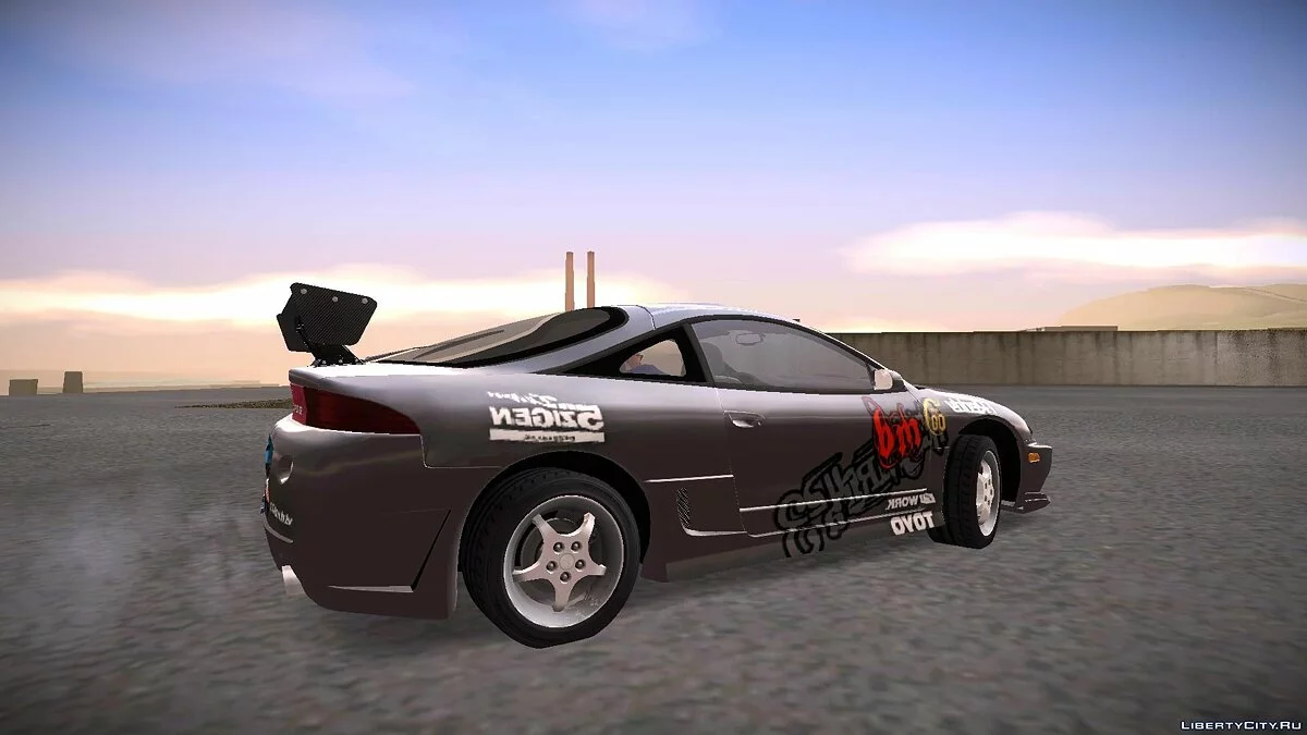 Mitsubishi Eclipse GSX Personnalisable / GTA San Andreas