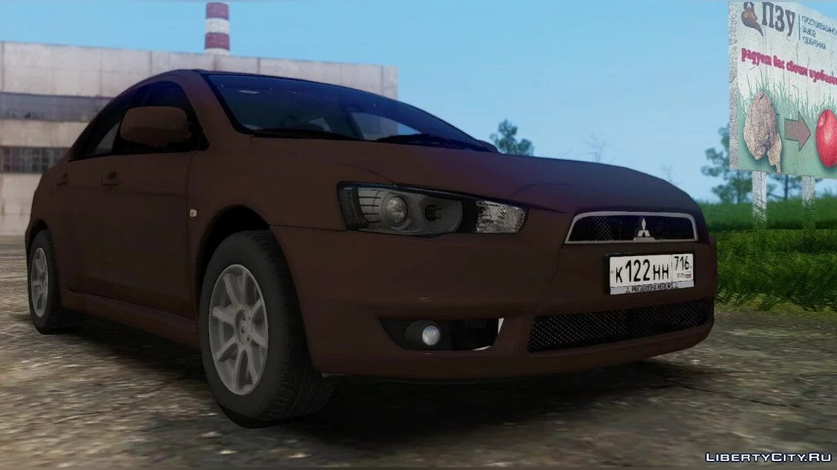 Mitsubishi Lancer X Standard / GTA San Andreas