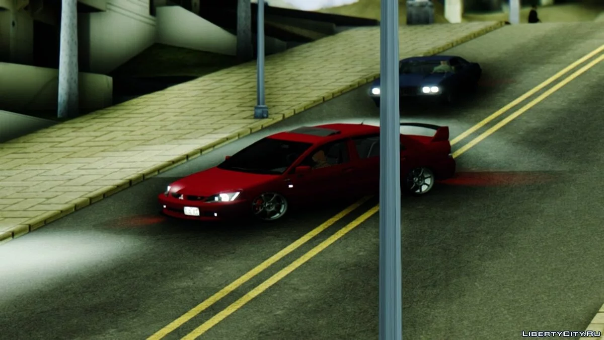 Mitsubishi Lancer Ralliart 2007 / GTA San Andreas