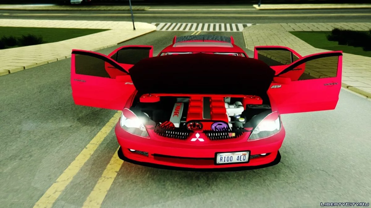 Mitsubishi Lancer Ralliart 2007 / GTA San Andreas