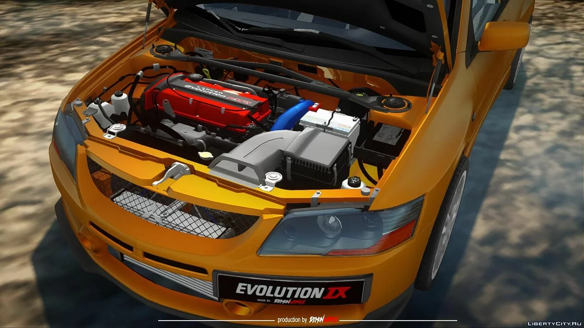 Mitsubishi Lancer Evolution IX Stock / جي تي إيه سان أندرياس