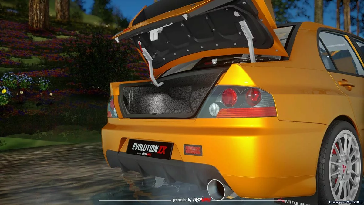 Mitsubishi Lancer Evolution IX Stock / جي تي إيه سان أندرياس