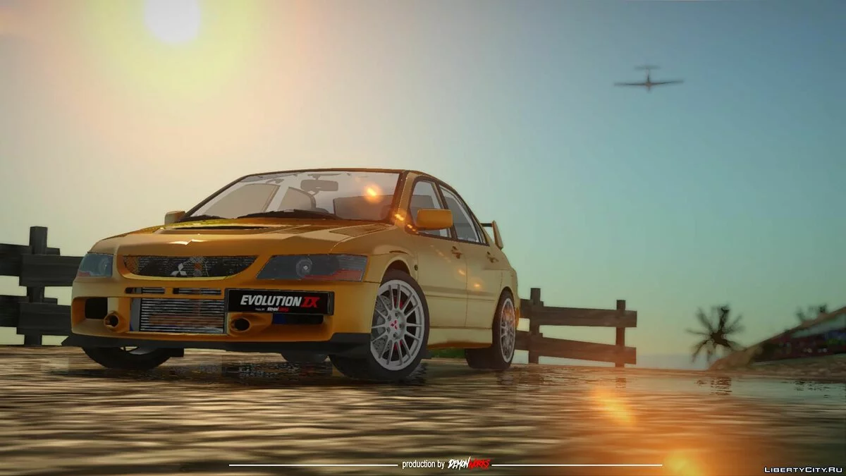 Mitsubishi Lancer Evolution IX Stock / جي تي إيه سان أندرياس