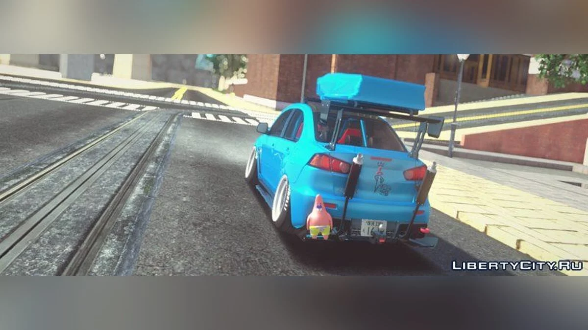 Mitsubishi Lancer Evolution X Hellaflush 2015 / GTA San Andreas