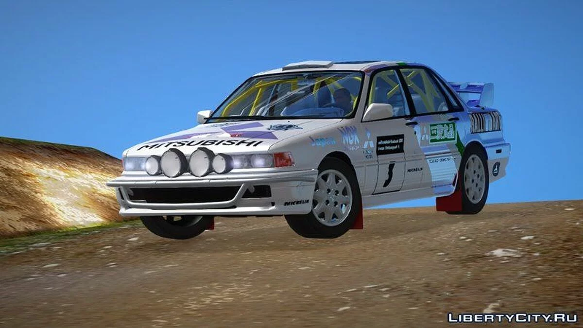 Mitsubishi Galant VR-4 E39A 1987 / GTA San Andreas