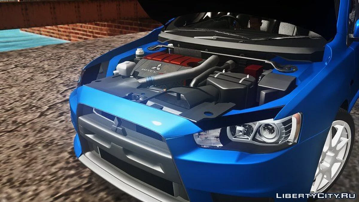 Mitsubishi Lancer Evolution X / GTA San Andreas