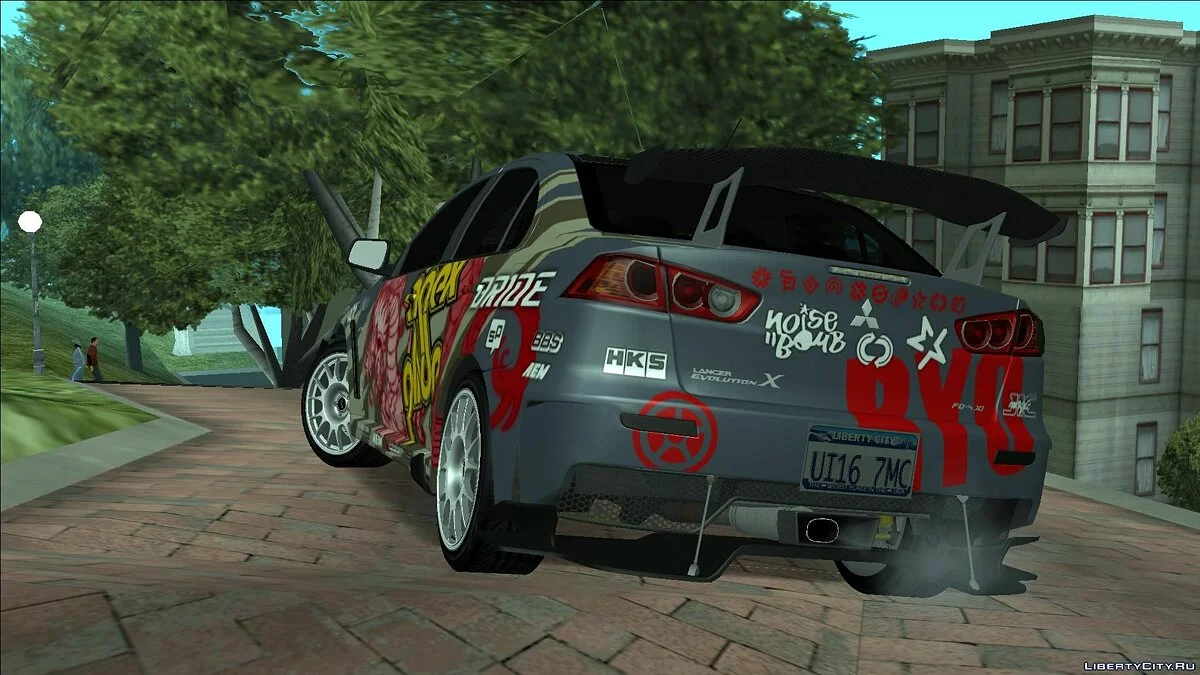 Mitsubishi Lancer Evolution X FQ-400 [Tunable] 2012 / GTA San Andreas
