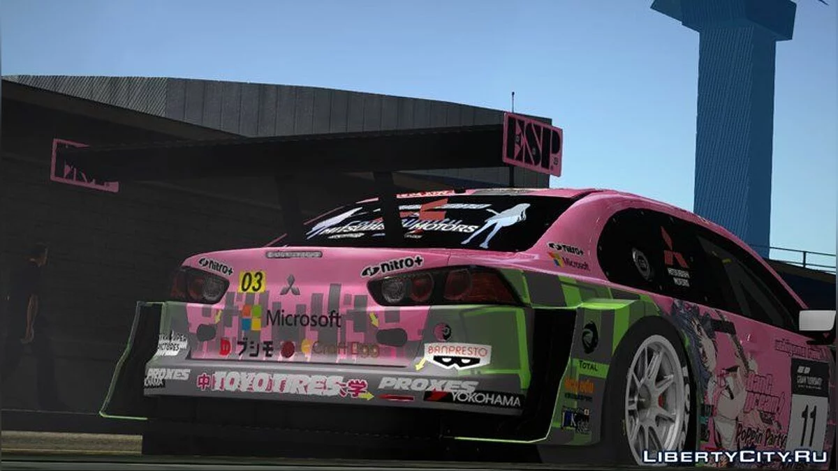 Mitsubishi Lancer Evolution X Édition Finale GT3 2015 / GTA San Andreas