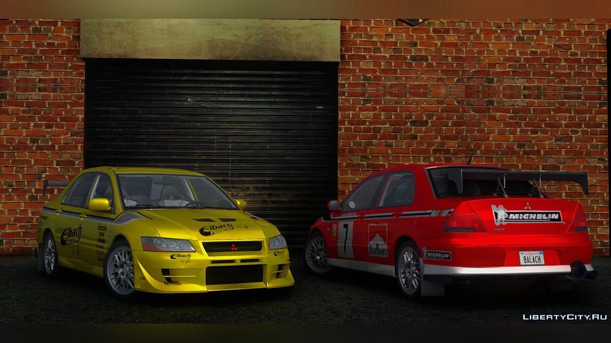 2001 Mitsubishi Lancer GSR Evolution VII (CT9A) / GTA San Andreas