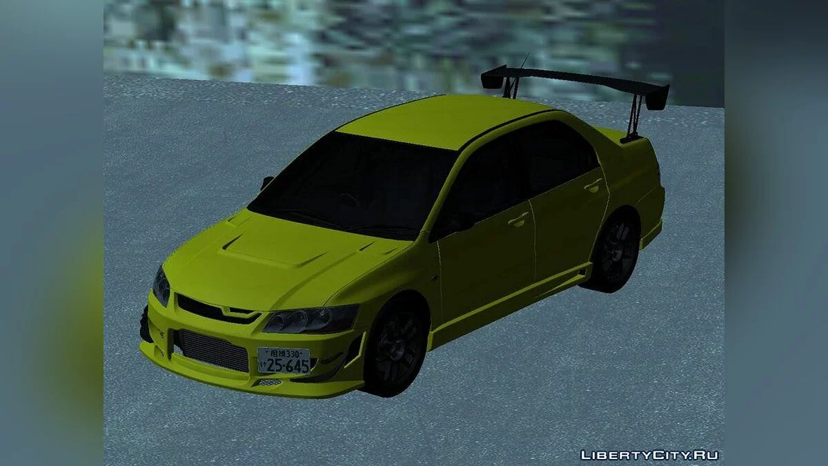 Initial D Quinta Temporada Kobayakawa Mitsubishi Lancer EVOVII / GTA San Andreas