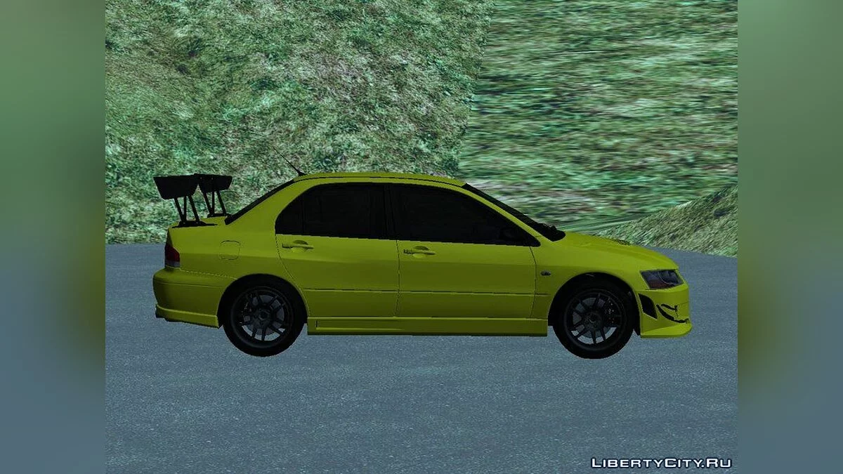 Initial D Quinta Temporada Kobayakawa Mitsubishi Lancer EVOVII / GTA San Andreas
