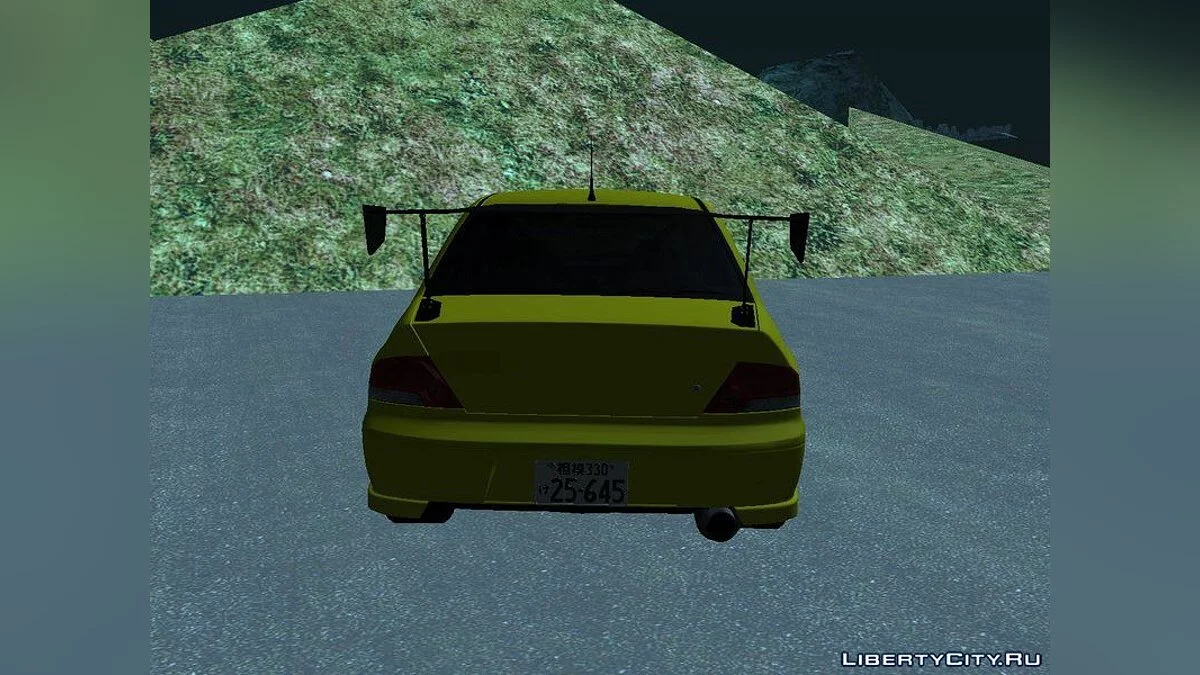 Initial D Quinta Temporada Kobayakawa Mitsubishi Lancer EVOVII / GTA San Andreas