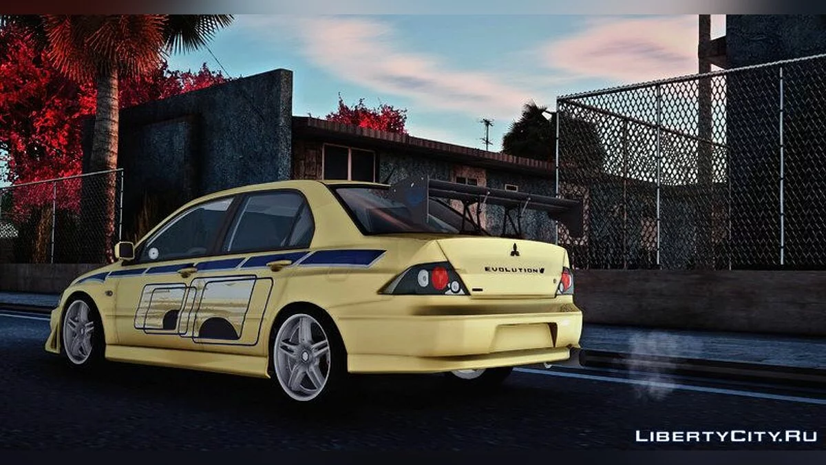 2002年三菱Lancer Evolution VII 2F2F / GTA San Andreas