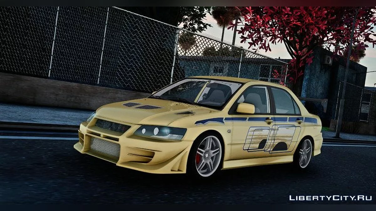 2002年三菱Lancer Evolution VII 2F2F / GTA San Andreas