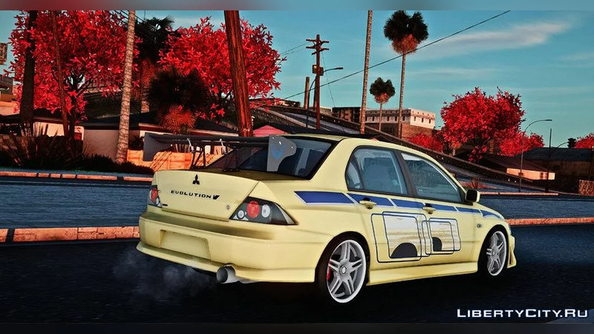 2002年三菱Lancer Evolution VII 2F2F / GTA San Andreas
