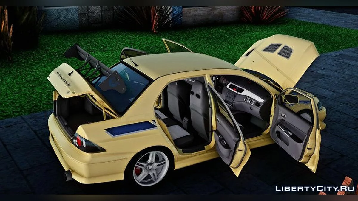 2002年三菱Lancer Evolution VII 2F2F / GTA San Andreas