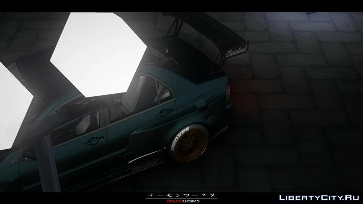 Mitsubishi Lancer Evolution IX Clinched / GTA San Andreas