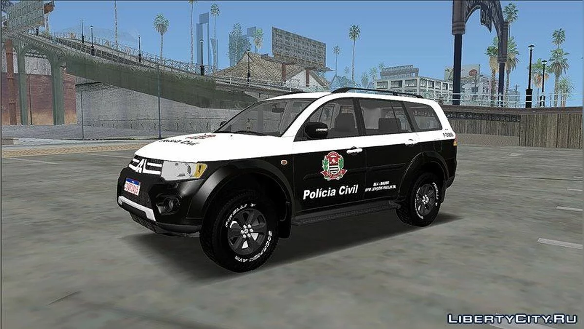 Mitsubishi Pajero Dakar HPE 2015 / GTA San Andreas