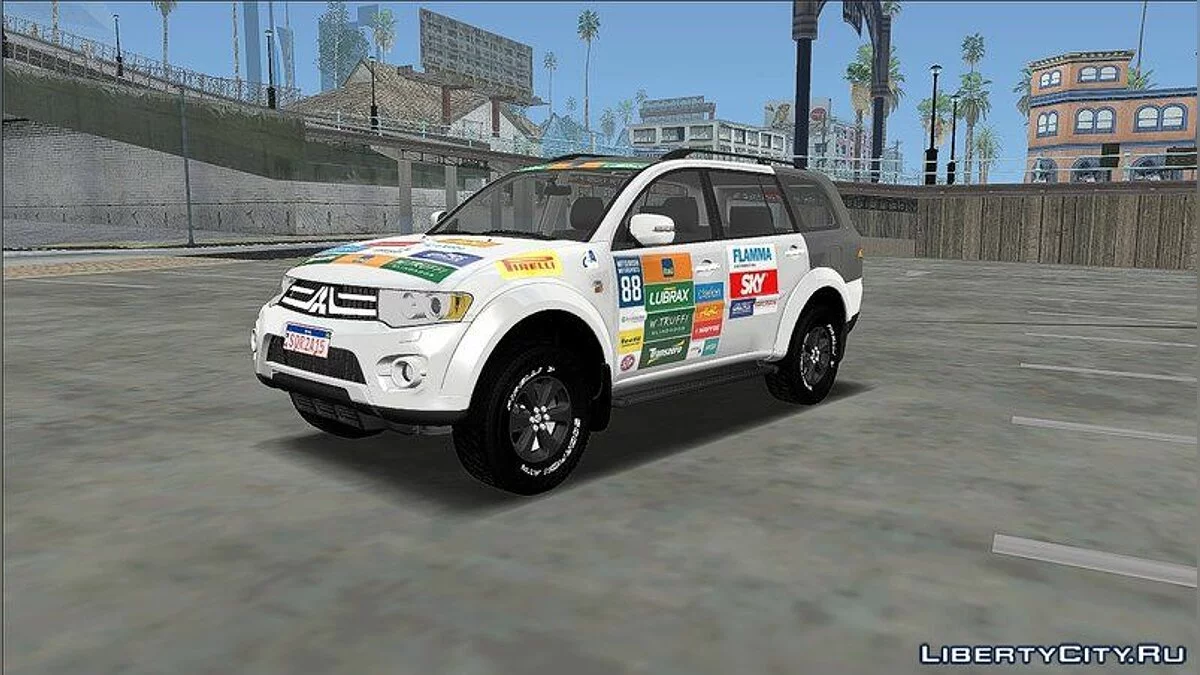 Mitsubishi Pajero Dakar HPE 2015 / GTA San Andreas