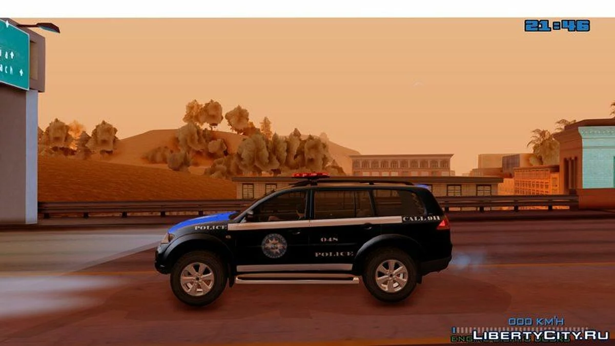 Mitsubishi Pajero Sport SAPD / GTA San Andreas