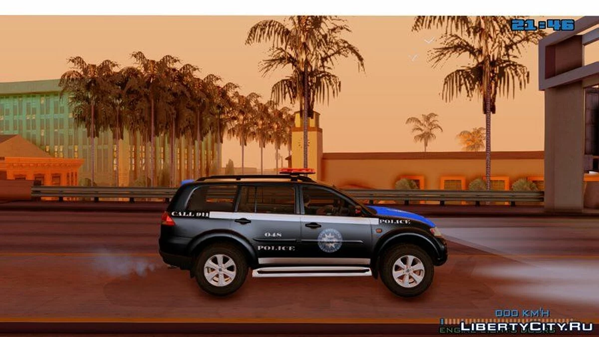 Mitsubishi Pajero Sport SAPD / GTA San Andreas