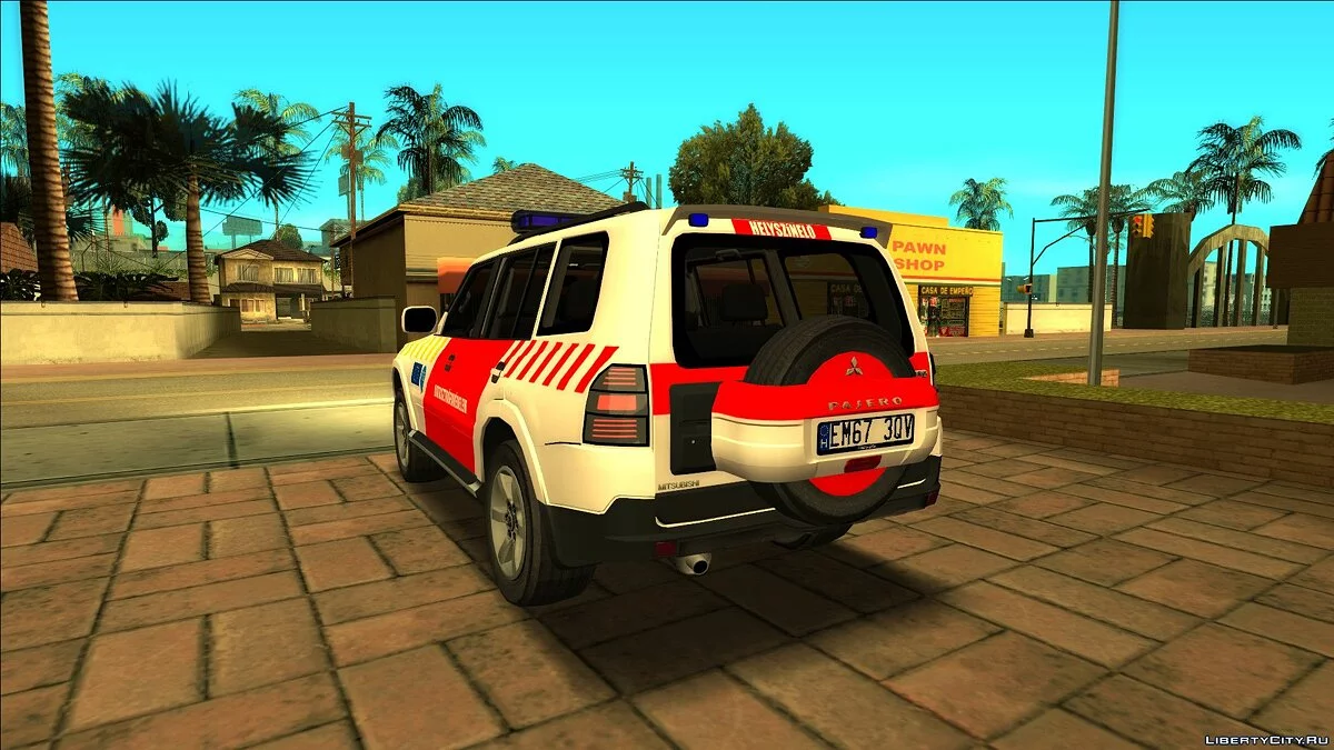 Міцубісі Паджеро Катащрофаведелем / GTA San Andreas
