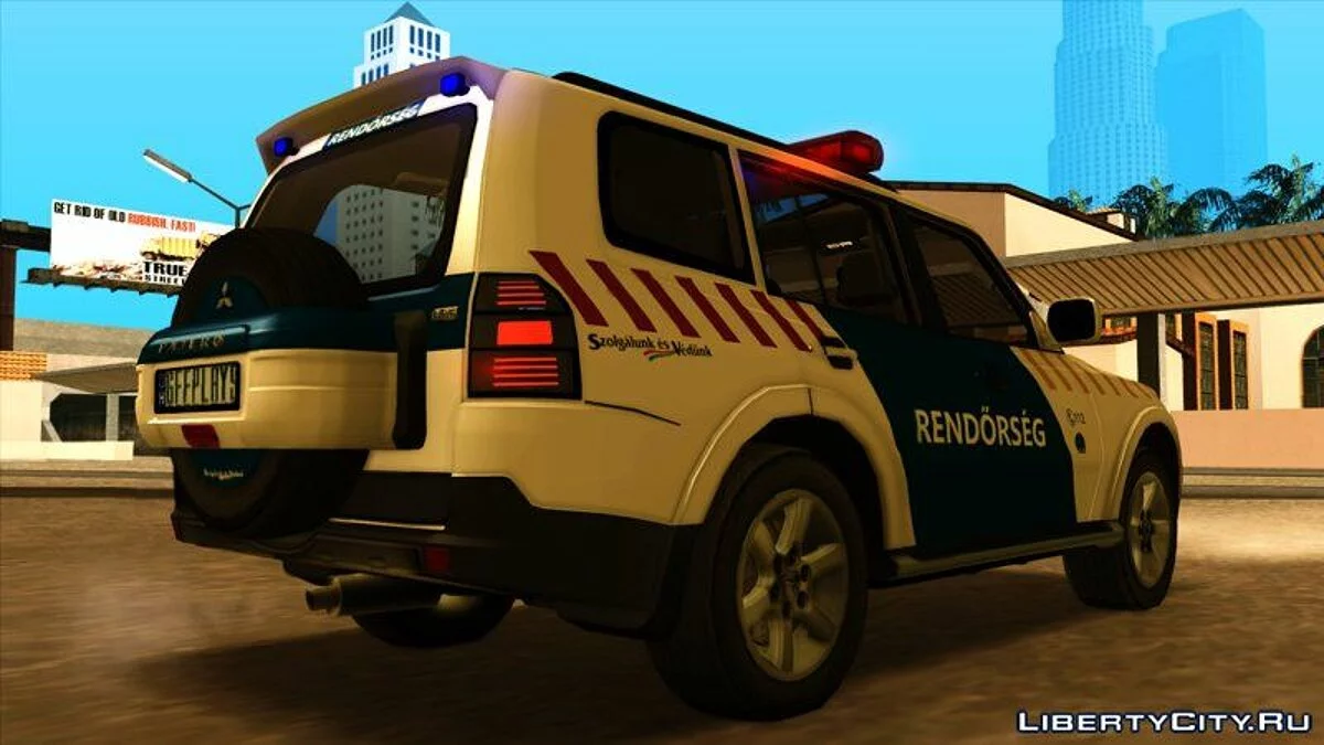 Mitsubishi Pajero — Hungarian Police / GTA San Andreas