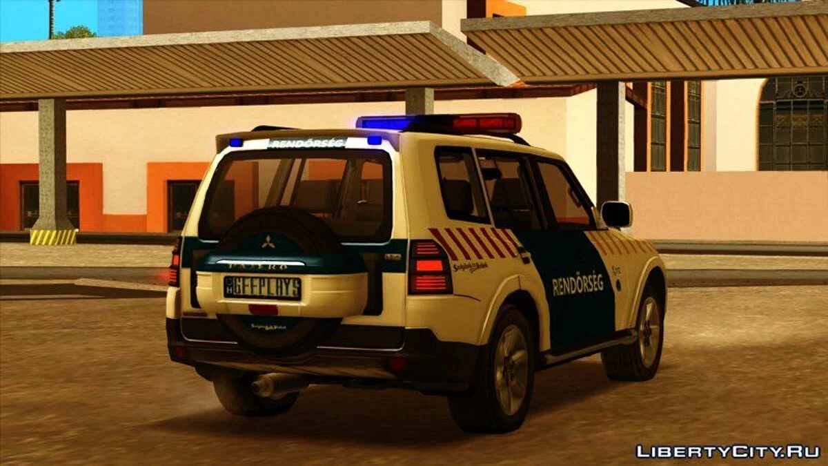 Mitsubishi Pajero — Hungarian Police / GTA San Andreas
