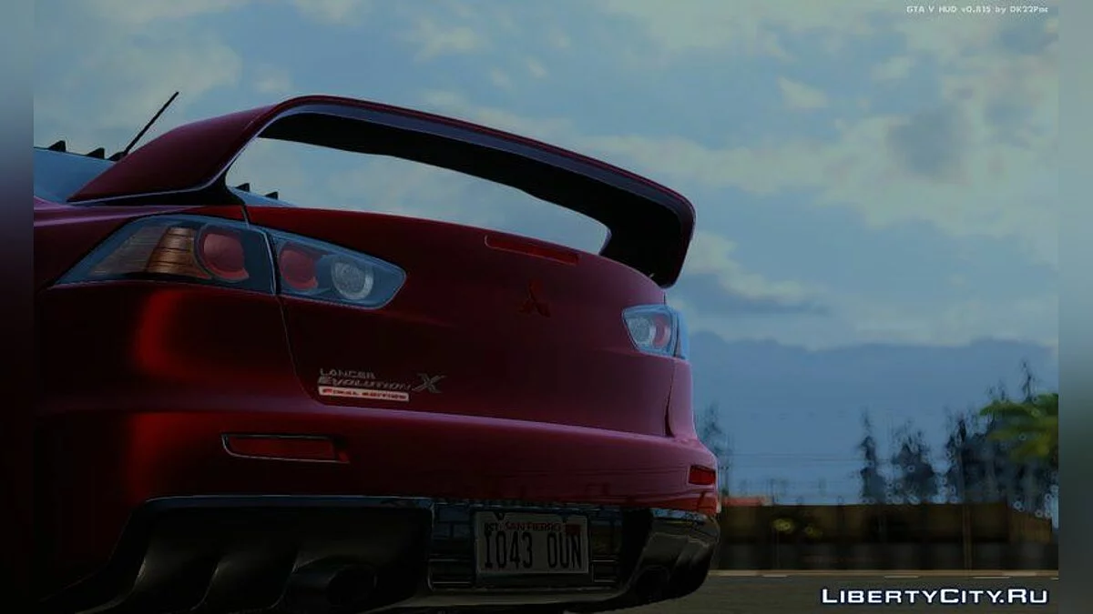 2015 Mitsubishi Lancer Evolution X Final Edition / GTA San Andreas