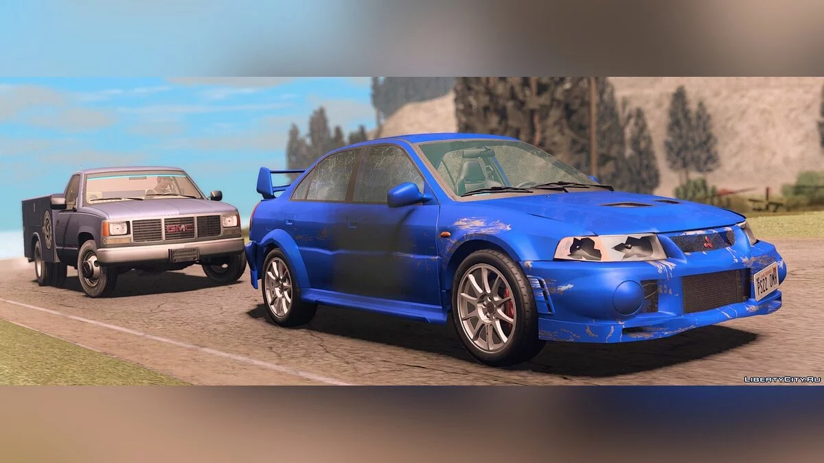 Mitsubishi Lancer Evolution VI (CP9A) 1999 / GTA San Andreas