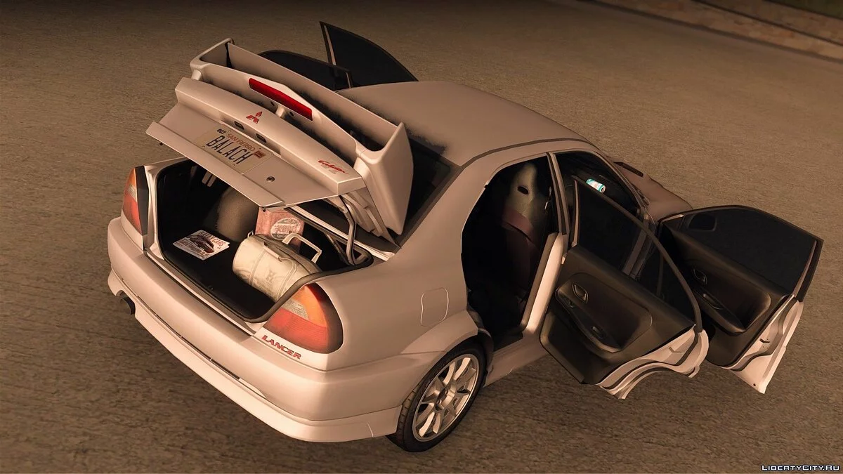 Mitsubishi Lancer Evolution VI (CP9A) 1999 / GTA San Andreas