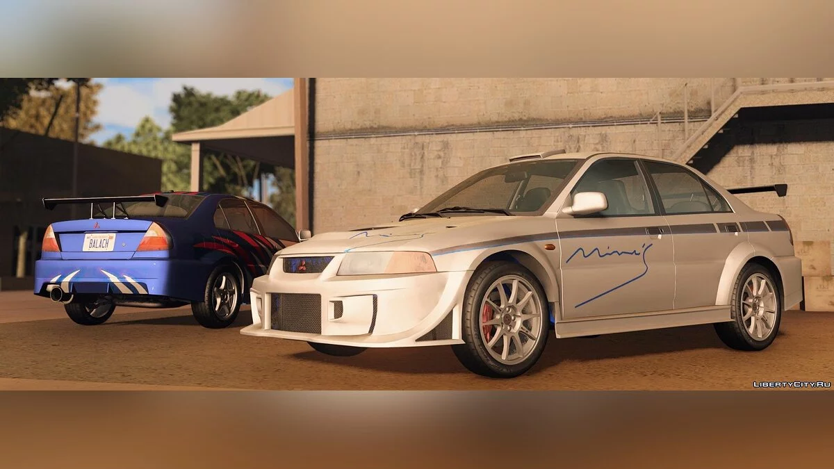 Mitsubishi Lancer Evolution VI (CP9A) 1999 / GTA San Andreas