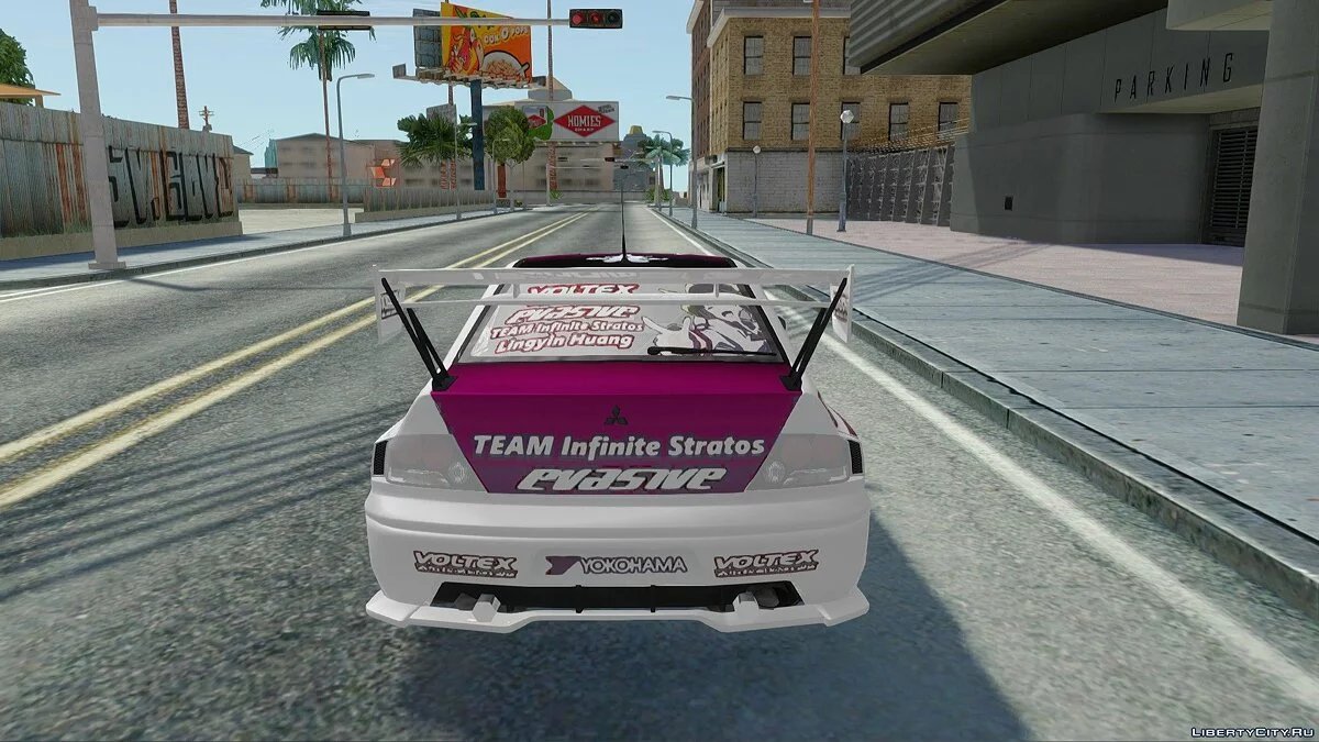 Mitsubishi Lancer EVO IX - Itasha / GTA San Andreas