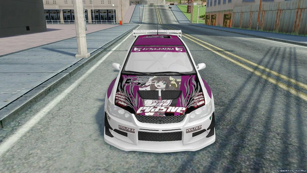 Mitsubishi Lancer EVO IX - Itasha / GTA San Andreas
