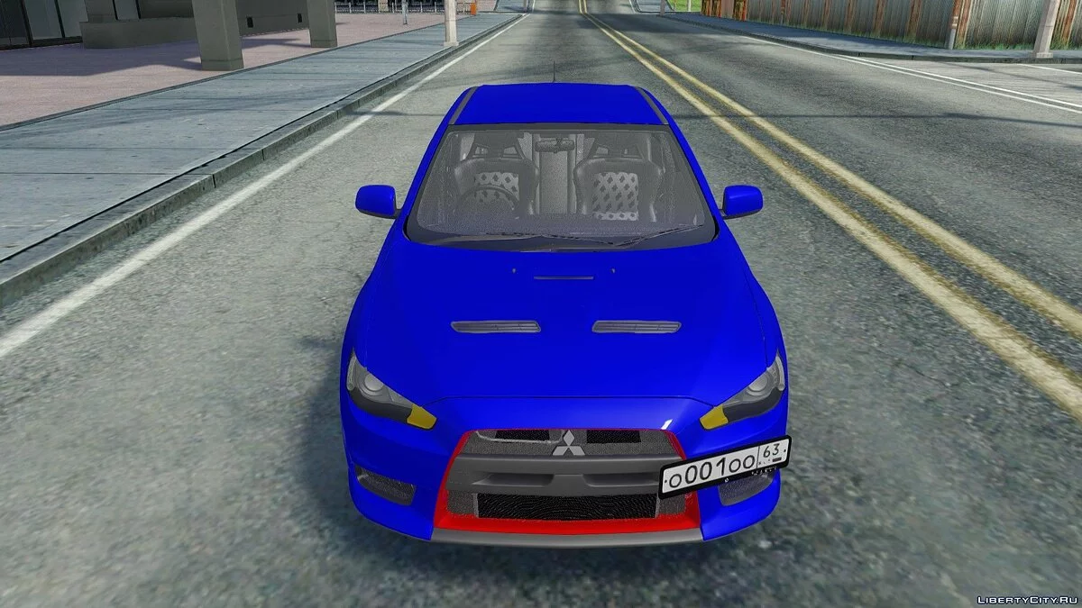 Mitsubishi Lancer Evolution X / GTA San Andreas