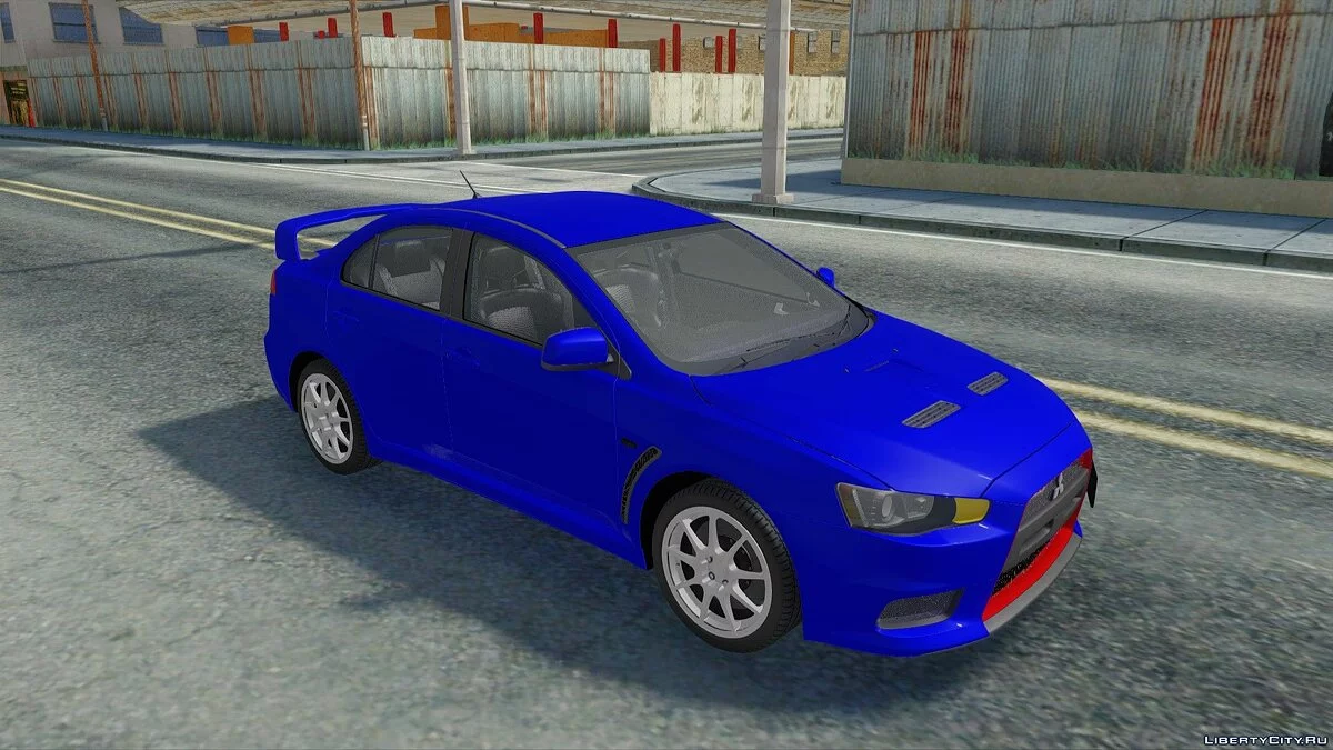 Mitsubishi Lancer Evolution X / GTA San Andreas