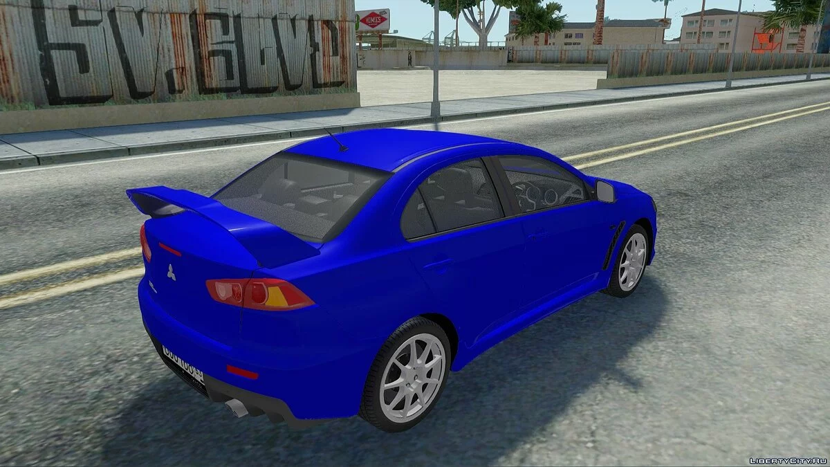Mitsubishi Lancer Evolution X / GTA San Andreas