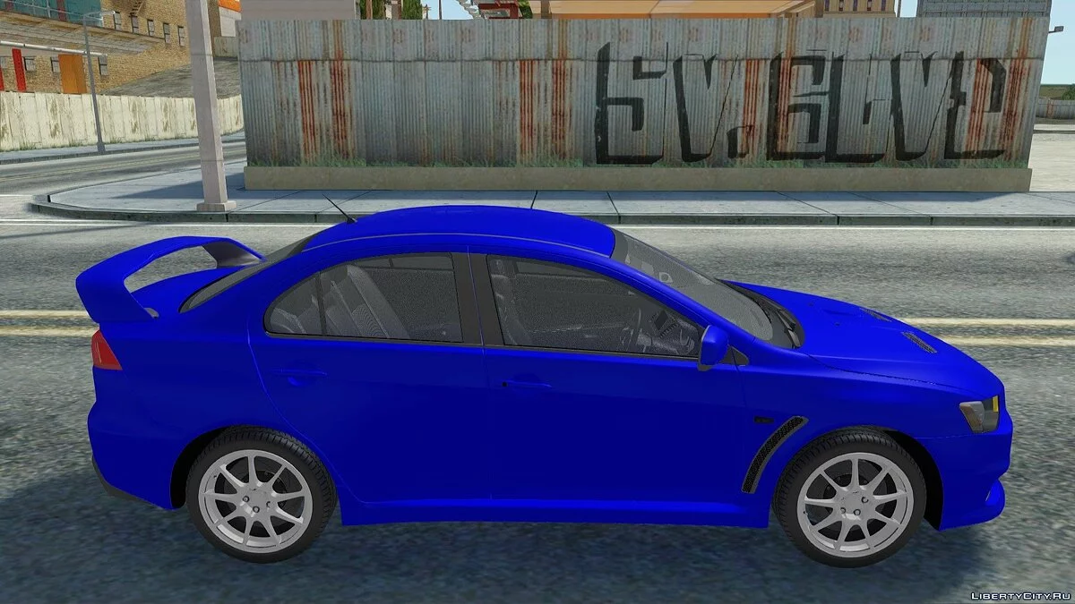 Mitsubishi Lancer Evolution X / GTA San Andreas