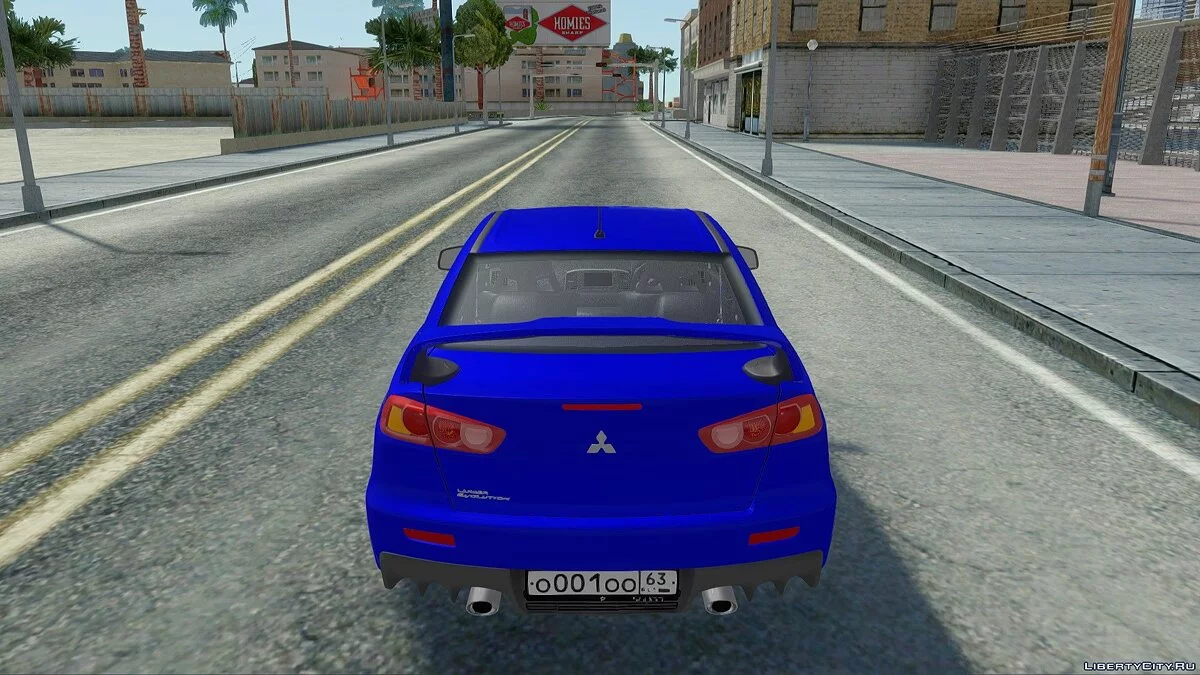 Mitsubishi Lancer Evolution X / GTA San Andreas