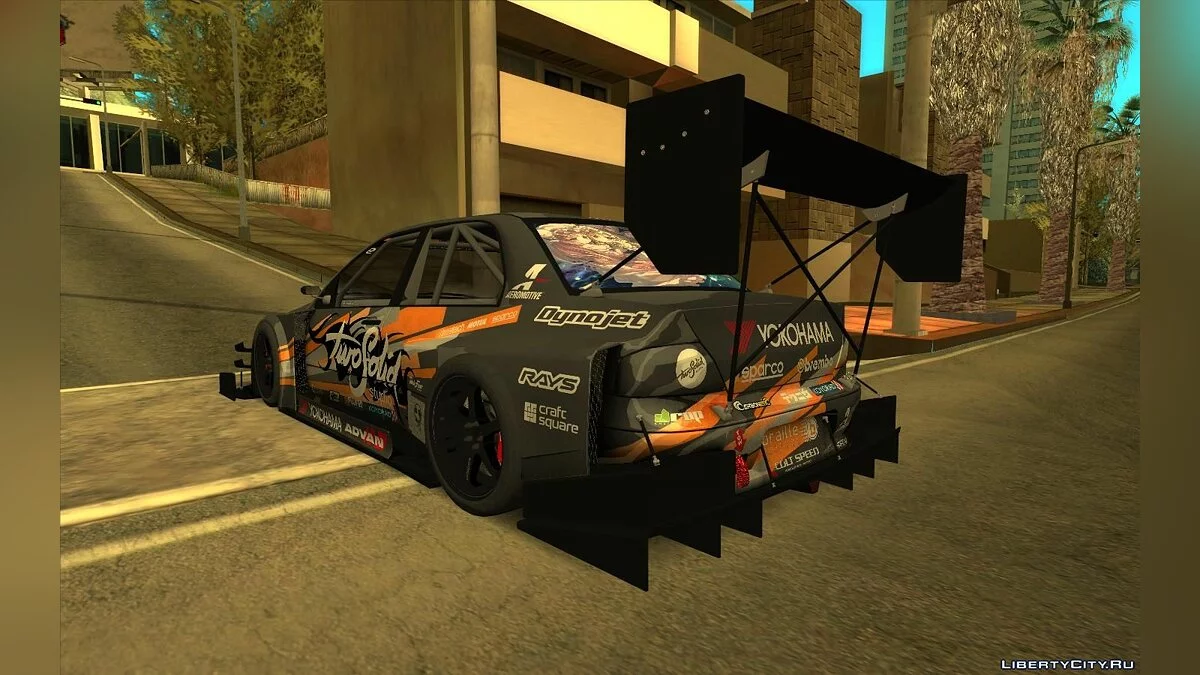 Mitsubishi Lancer Evolution VIII Time Attack / GTA San Andreas