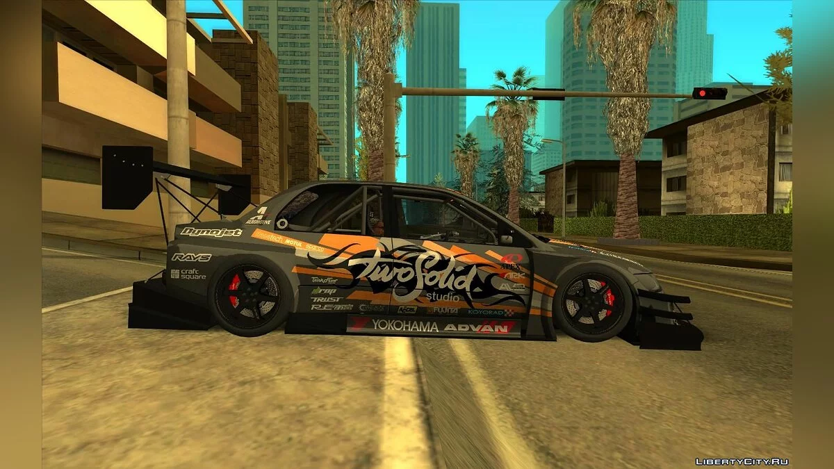 Mitsubishi Lancer Evolution VIII Time Attack / GTA San Andreas